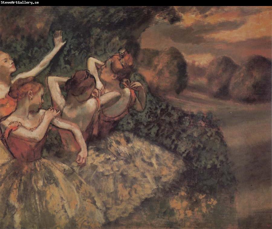 Edgar Degas Quatre Danseuses